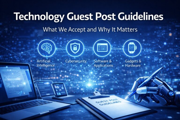 Technology Guest Post Guidelines