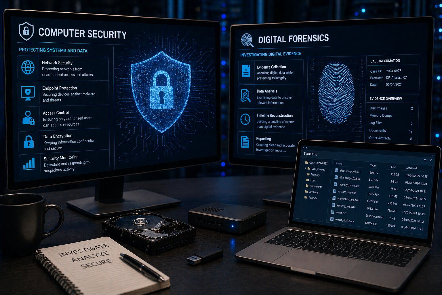 Computer Security and Digital Forensics