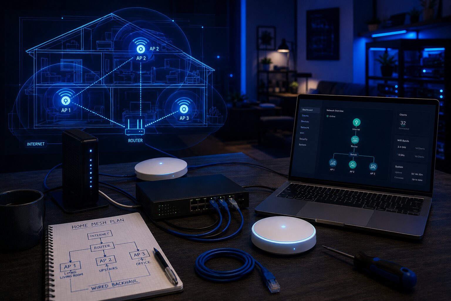 Build Your Own Wireless Mesh Network